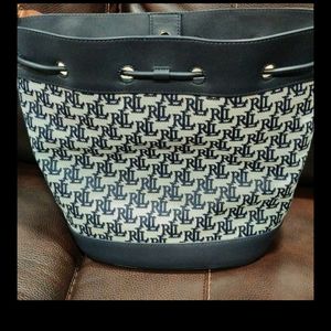 Lauren Ralph Lauren large drawstring bag